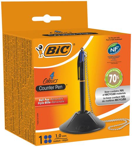 Bic - Counter Kugelschreiber m schwarz