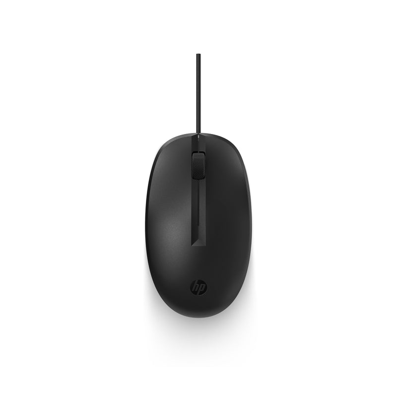 HP - Maus 125 kabelgebunden schwarz