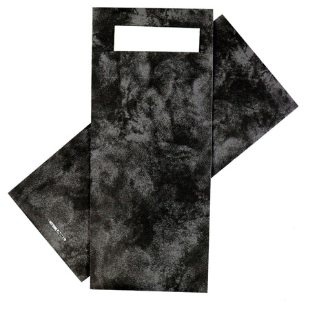 IEZZY Catering und Cate – Bestecktasche iezzy 190x85mm schwarz marmoriert