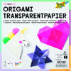 Folia Paper - Origamipapier Folia 20x20cm transparent 42gr 500 Blatt in 10 Farben