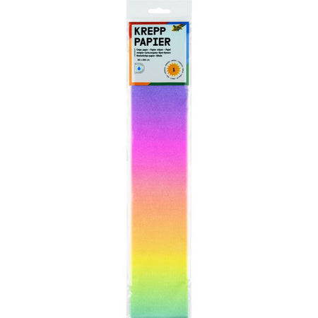 Folia Paper - Krepppapier Folia Regenbogen 250x50cm 10 Farben