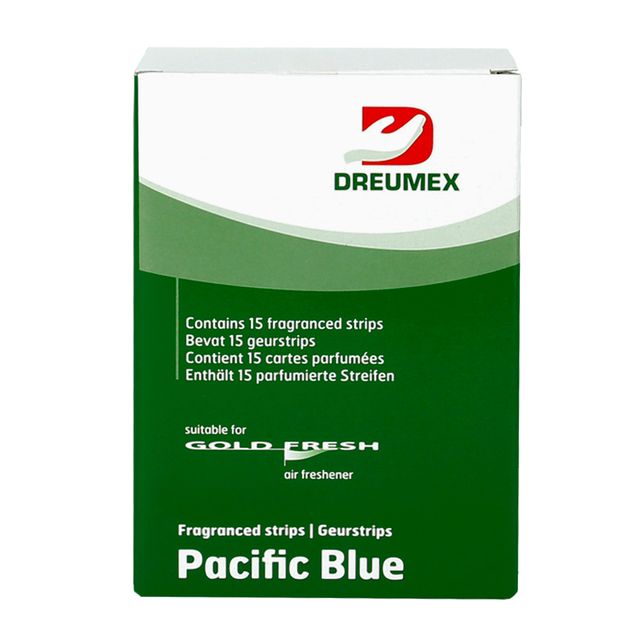 Dreumex - Lufterfrischer Gold Fresh Pacific Blue 15 Streifen