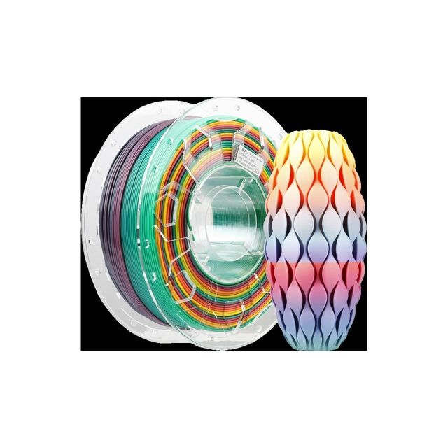 Creality - 3D-Filament PLA 1,75 mm Regenbogen 1 kg