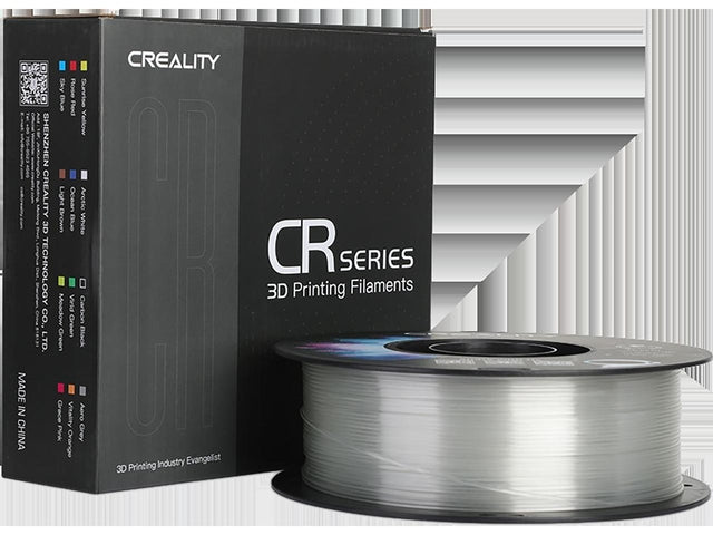 3d filament creality petg 1.75mm clear 1kg