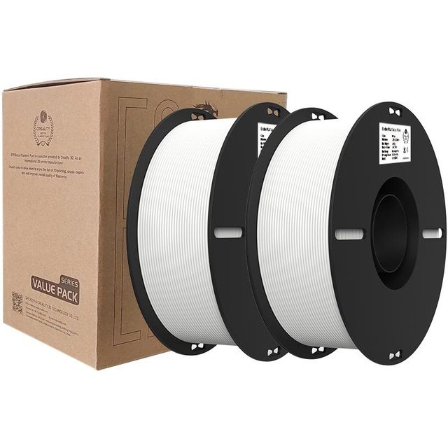 Creality - 3D Filament PLA 1,75mm weiß 2x 1 kg
