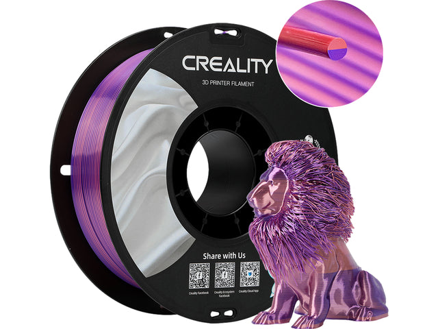 3d filament creality pla 1.75mm silk roze prs 1kg