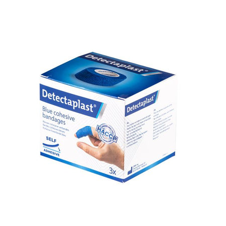 Detectaplast - Schnellpflaster blau 2,5cmx4,5m 3 Stück