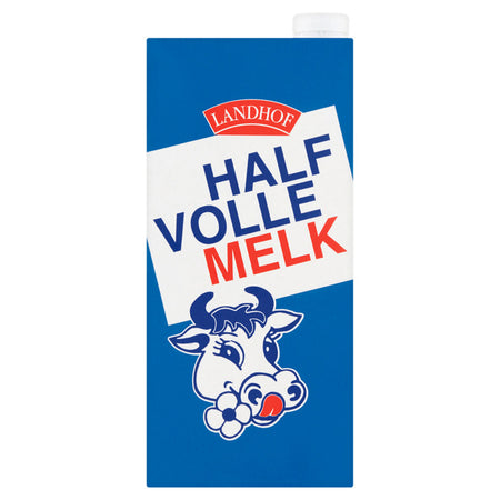 Landhof - Milch halb haltbar, Packung 1 Liter