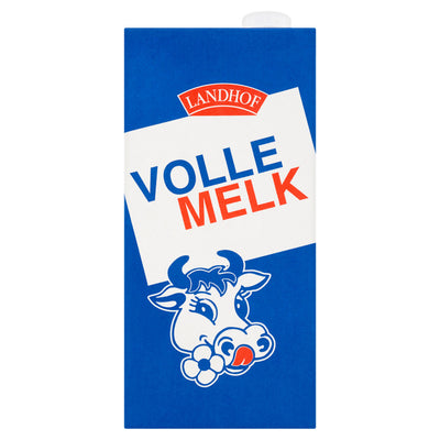 Landhof - Milch voll haltbar, Packung 1 Liter