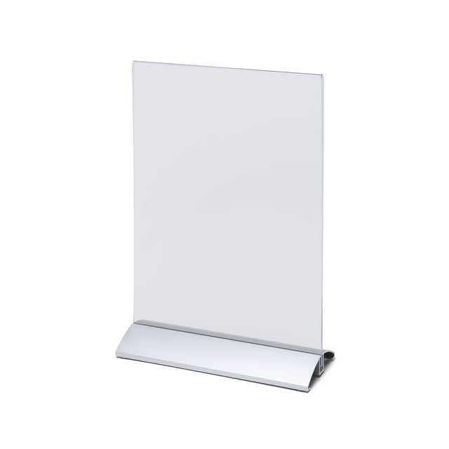 IEZZY Catering und Cate – Menükartenhalter, stehend, A4-Aluminiumbasis