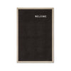 IEZZY Catering und Catering – Brieftafel 40 x 60 cm, Naturholz