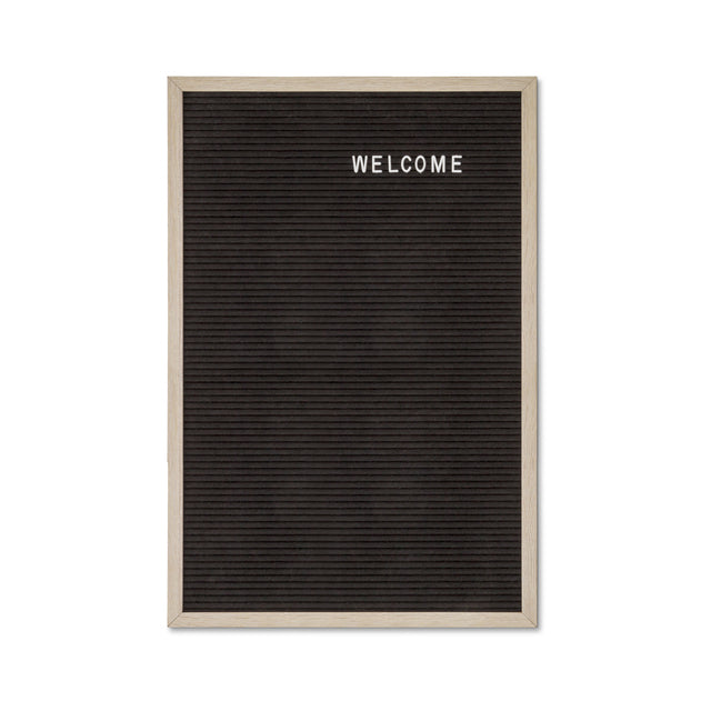 IEZZY Catering und Catering – Brieftafel 40 x 60 cm, Naturholz