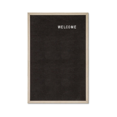 IEZZY Catering und Catering – Brieftafel 40 x 60 cm, Naturholz