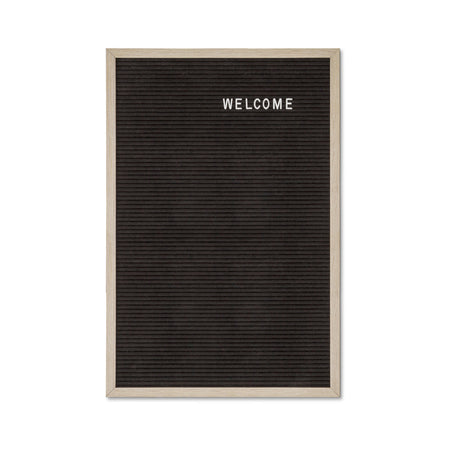IEZZY Catering und Catering – Brieftafel 40 x 60 cm, Naturholz