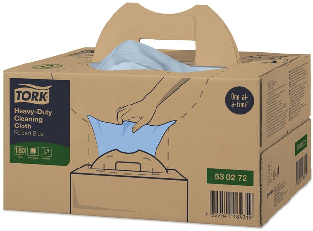 Reinigingsdoek tork w7 dispenserdoos blauw 530272