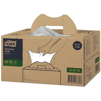 Tork - Reinigungstuch W7 Spenderbox 1-lagig 210 Blatt weiß 510172