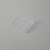 Klika -  Standaard transp 35x45mm slit 2mm 20stuk