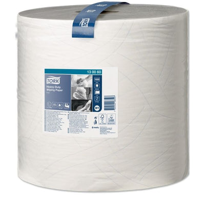 Tork - Reinigungspapier W1 Heavy-Duty 2-lagig 1000 Blatt weiß 130060