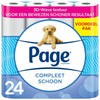 Page - Toilettenpapier Complete Clean 2-lagig 140 Blatt 24 Rollen weiß