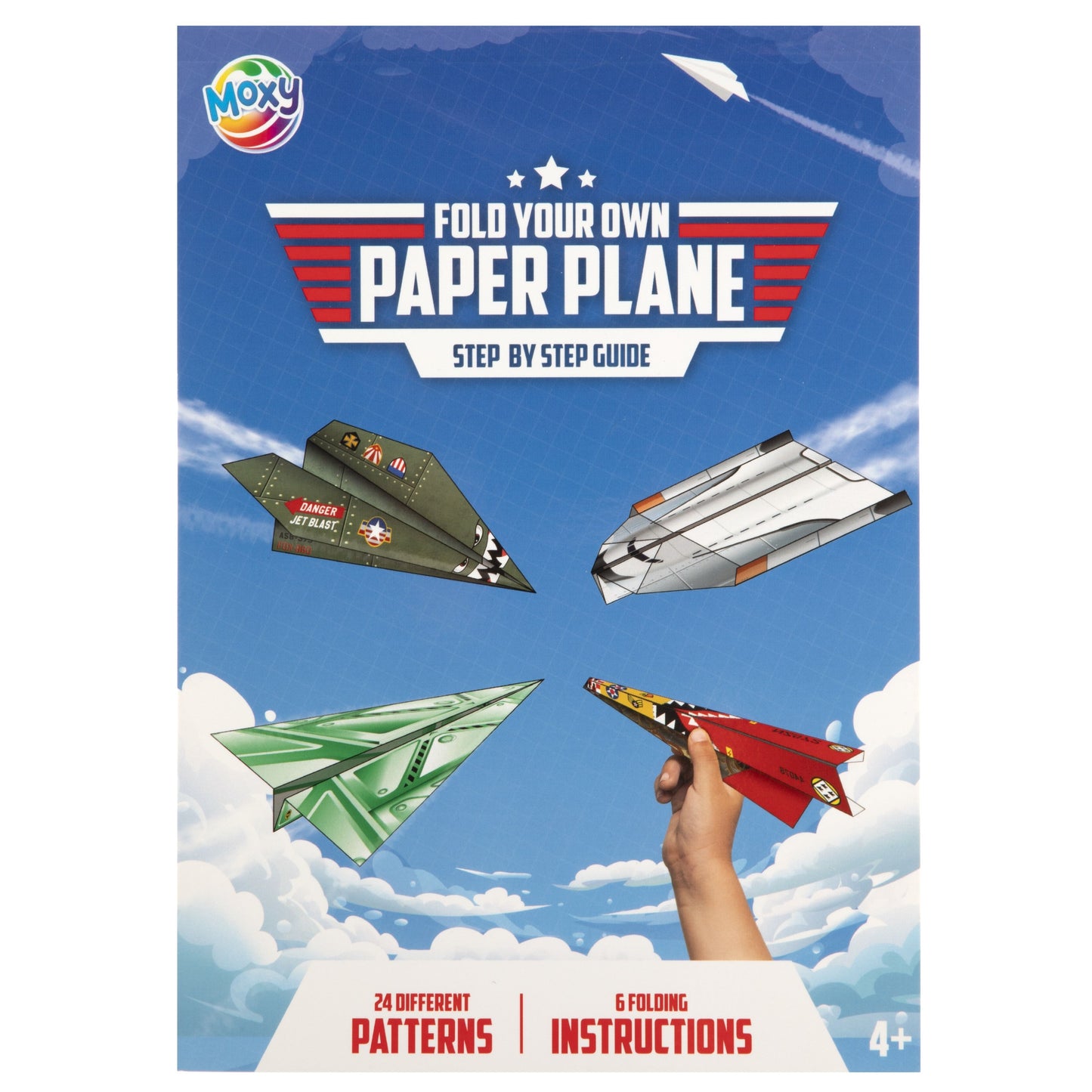 Office -  Fold your own paper planes block 24 sheet 25x18cm