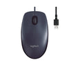 Logitech - Maus USB B100 schwarz