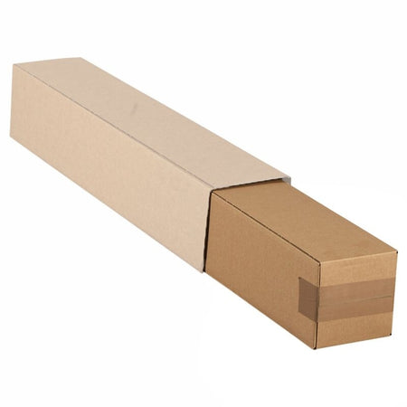 IEZZY - Vierkantrohr 750x120x120mm brauner Boden | 20 Stück