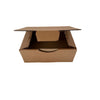 IEZZY - Briefkasten braun B-Welle Größe 330x250x80mm | 50 Stück
