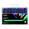 Posca - Paintmarker Uni PC8K Wide Diagonal Metallic, sortiertes Set mit 8 Stück