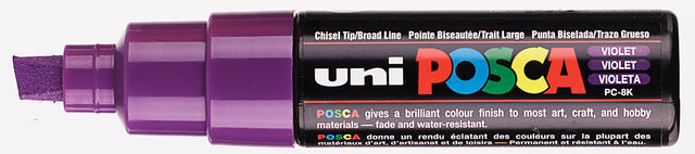 Posca - Paintmarker Uni PC8K breit diagonal lila