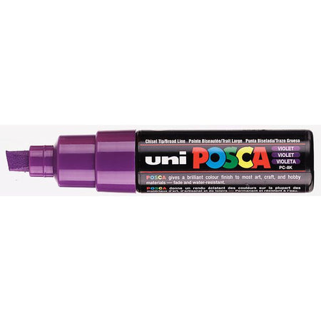 Posca - Paintmarker Uni PC8K breit diagonal lila
