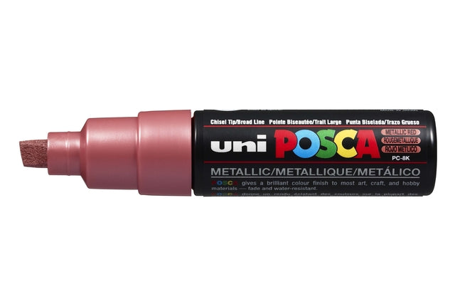 POSCA - PC8K B Opfermetallic Rot