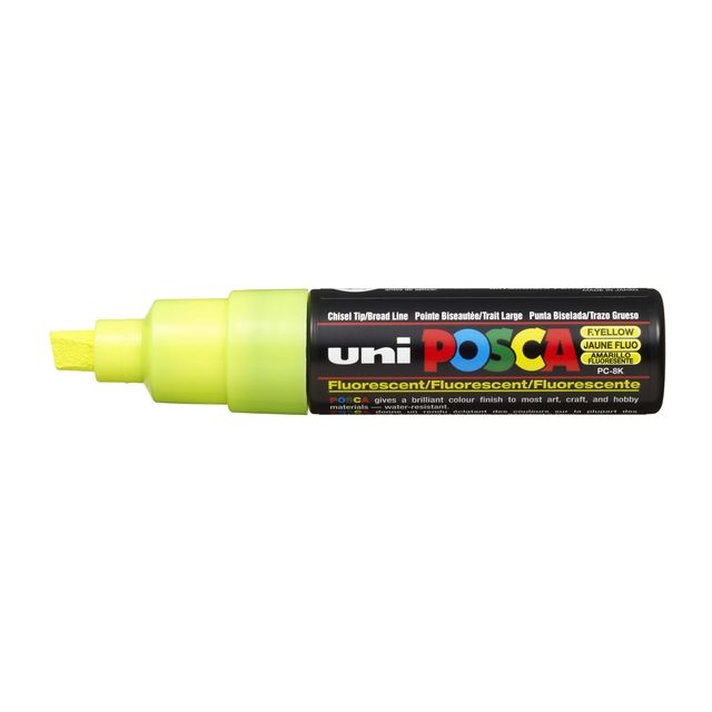 Posca - Paintmarker Uni PC8K breit schräg Fluorgl