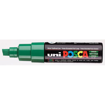 Posca - Paintmarker Uni PC8K breit diagonal dunkelgrün