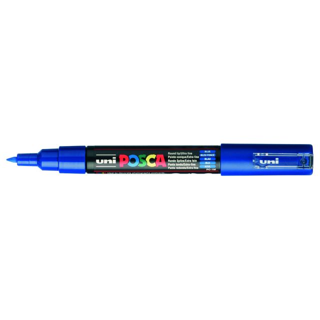 Posca - Paintmarker Uni PC1MC extra fein dunkelblau