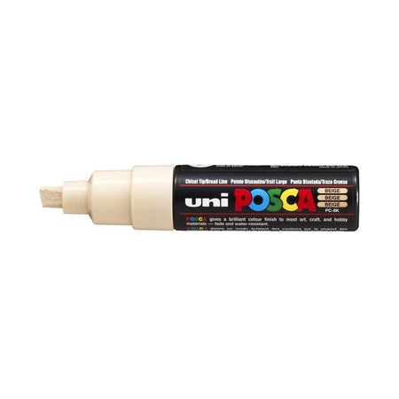 Posca - Paintmarker Uni PC8K breit diagonal beige