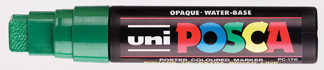 Verfstift posca pc17k eb rechthoek donkergroen