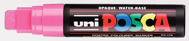 Verfstift posca pc17k eb rechthoek roze
