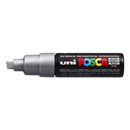 Posca - Paintmarker Uni PC8K breit diagonal silber