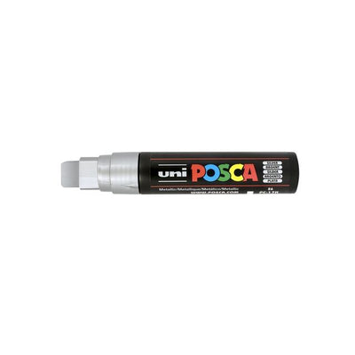 Posca - Paintmarker Uni PC17K extra breites Rechteck silber