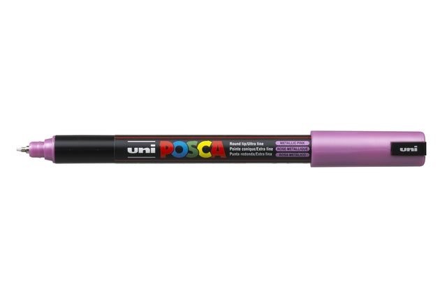 Verfstift posca pc1mr ef metallic roze
