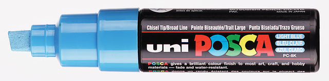 POSCA - PC8K B -Verpflichtung zu hellblau