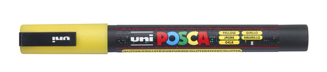 POSCA - Past Stift Pcfijn Glitter Gelb