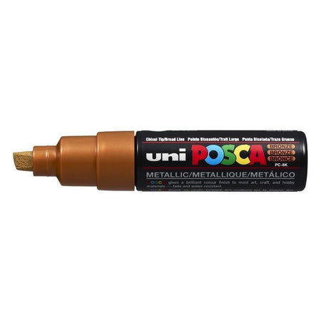 Posca - Paintmarker Uni PC8K breit schräg bronze