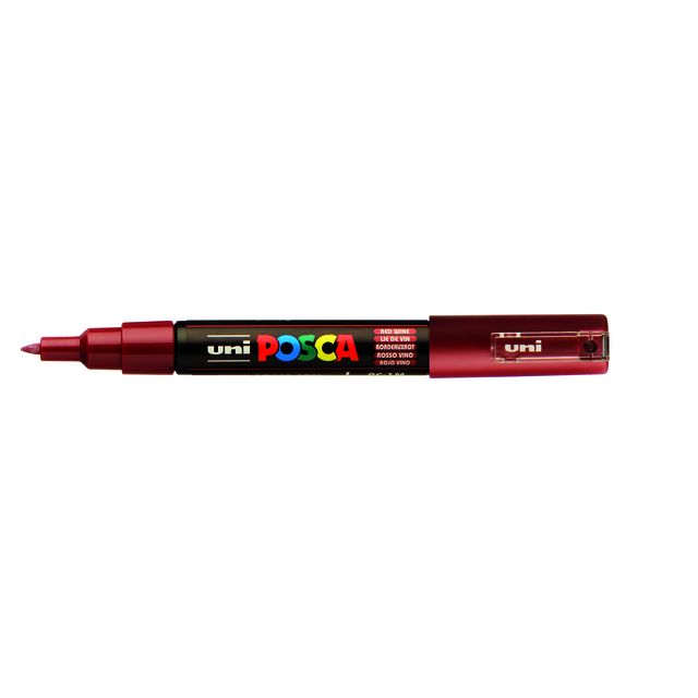 Posca - Paintmarker Uni PC1MC extra feines Weinrot