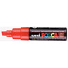 Posca - Paintmarker Uni PC8K breit diagonal rot