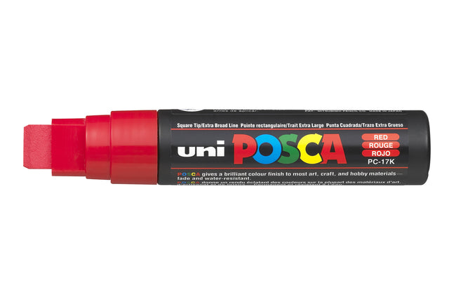 POSCA - Lackierstift PC17K EB Rechteck rot