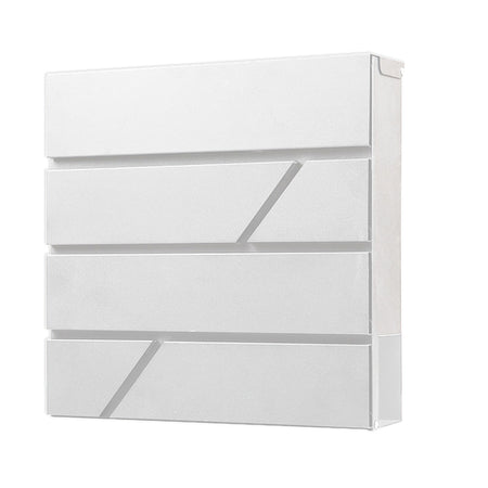 BRASQ - Briefkasten PB200 Deluxe Wand weiß