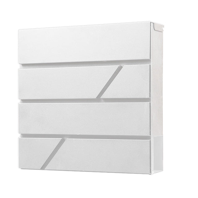 BRASQ - Briefkasten PB200 Deluxe Wand weiß