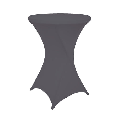 Brasq - Tischrock für Stehtisch 80cm Anthrazit