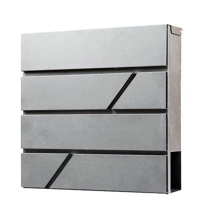 Brasq - Briefkasten PB200 Deluxe Wand Edelstahl